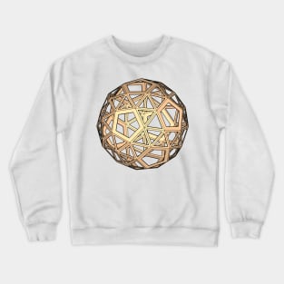 gmtrx lawal skeletal snub dodecahedron Crewneck Sweatshirt